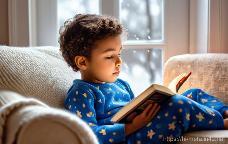 금속가공 공정별 차이점 - **Prompt 1: Cozy Reading Nook**
    A serene and warm indoor scene. An 8-year-old child, gender ambi...