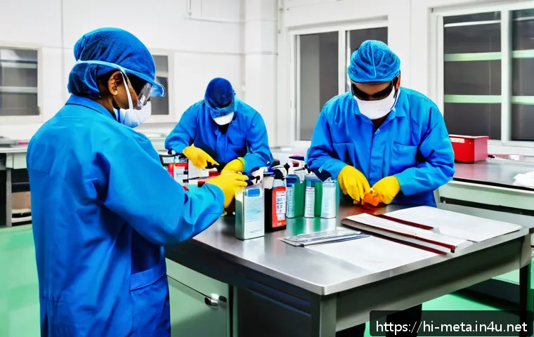 금속재료 실험실 환경 관리 관련 이미지 1