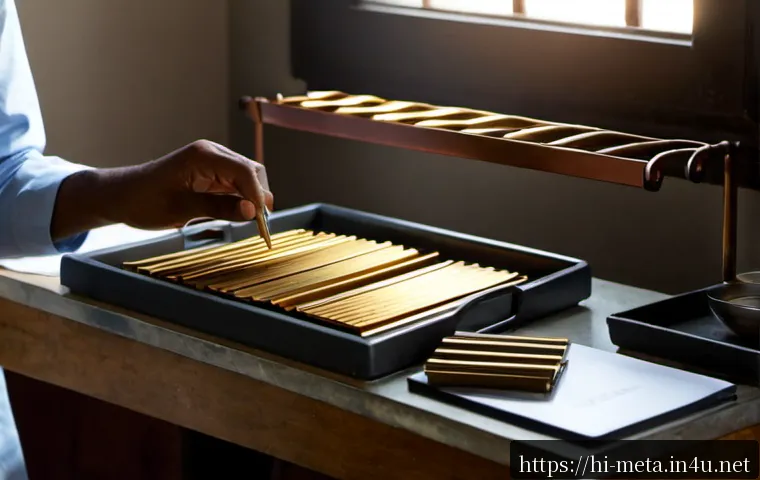 Home 30 금속재료 필기 암기법 - Photorealistic study desk scene for metal materials exam memorization, Indian adult student organizi...